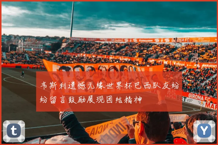 韦斯利遗憾无缘世界杯巴西队友纷纷留言鼓励展现团结精神